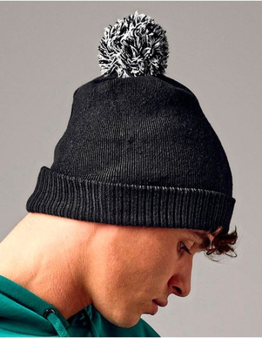 B-B450R-Recycled Snowstar® Beanie
